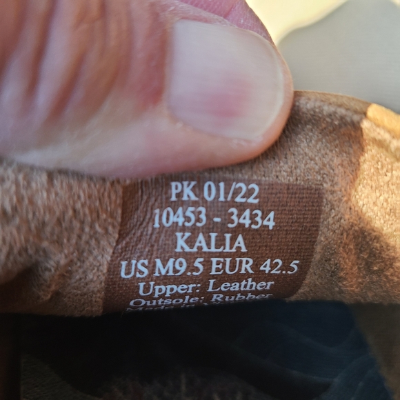 Men's Olukai Kalia Tan Leather Slip-OnShoe Collapsible Heel - Picture 10 of 10